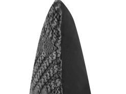 Conjunto De 2 Almofadas Decorativas Algodao Cinzento Com Relevo 45 X 45 Cm Konni