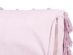 Conjunto De 2 Almofadas Decorativas Rosa 45 X 45 Cm Lynchis