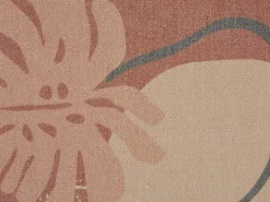 Conjunto De 2 Almofadas Decorativas Vermelho Claro 45 X 45 Cm Ageratum