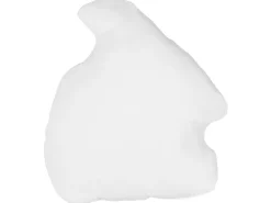 Conjunto De 2 Almofadas Decorativas Brancas Forma De Esquilo 42 X 48 Cm Kolkata