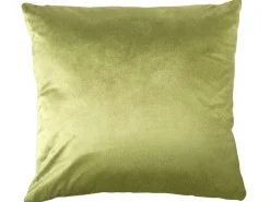 Conjunto De 2 Almofadas Em Veludo Verde Azeitona 43 X 43 Cm Narcissus