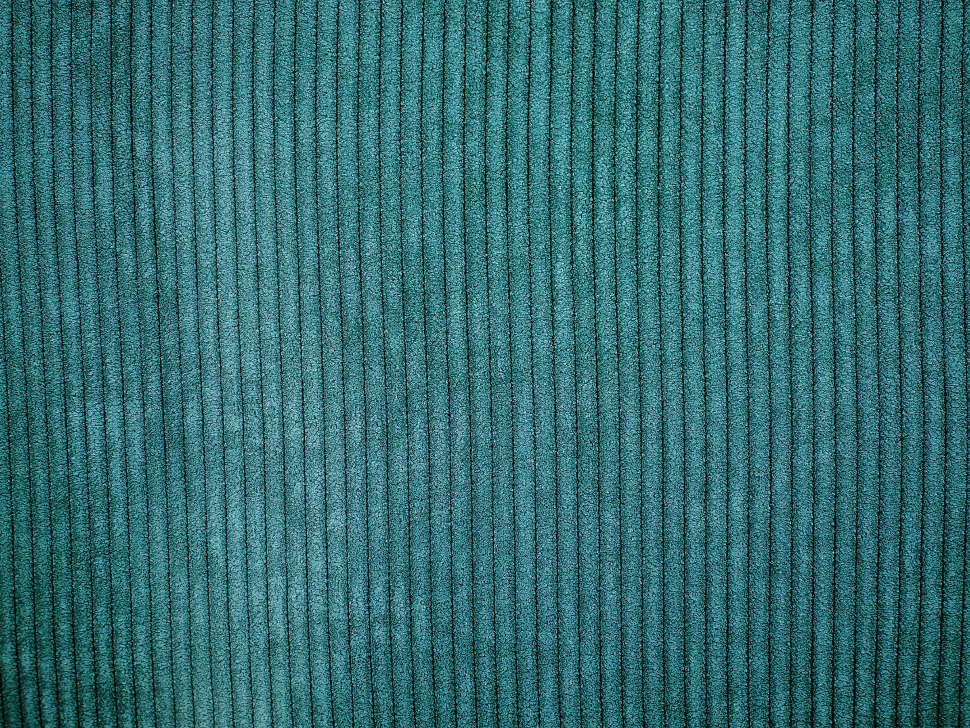 Conjunto De 2 Almofadas Em Bombazine Azul Esverdeado 47 X 27 Cm Zinnia