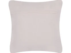 Conjunto De 2 Almofadas Em Pele Cinzenta E Creme 45 X 45 Cm Neelor