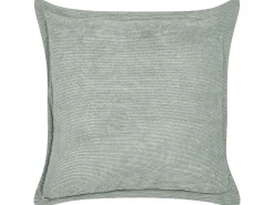 Conjunto De 2 Almofadas Em Bombazine Verde Claro 43 X 43 Cm Zinnia