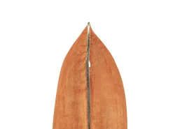 Conjunto De 2 Almofadas Em Veludo Laranja E Dourado 45 X 45 Cm Crocus