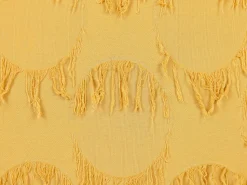 Conjunto De 2 Almofadas Em Poliester Amarelo 45 X 45 Cm Agastache