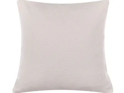 Conjunto De 2 Almofadas Em Algodao Cinzento Com Motivo De Coelho 45 X 45 Cm Quercus