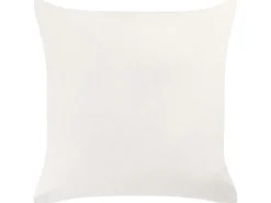 Conjunto De 2 Almofadas Em Poliester Laranja E Preto 45 X 45 Cm Spirea