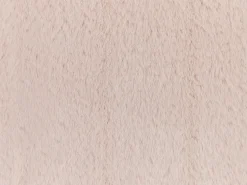 Conjunto De 2 Almofadas Em Rosa Claro Com Pelo 45 X 45 Cm Pumila