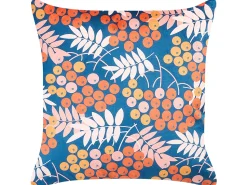 Conjunto De 2 Almofadas Em Veludo Multicolor 45 X 45 Cm Sumac