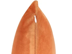 Conjunto De 2 Almofadas Laranja 45 X 45 Cm Ceropegia