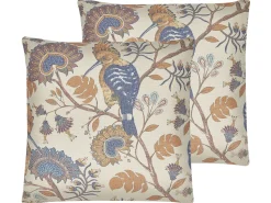 Conjunto De 2 Almofadas Multicolor 45 X 45 Cm Spiraea