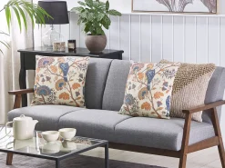 Conjunto De 2 Almofadas Multicolor 45 X 45 Cm Spiraea