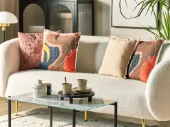 Conjunto De 2 Almofadas Multicolor 45 X 45 Cm Hyacinth