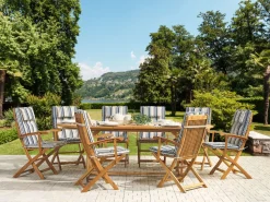 Conjunto De 8 Almofadas Multicolor Para A Cadeira Maui