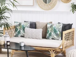 Conjunto De 2 Almofadas Multicoloridas 45 X 45 Cm Nolina