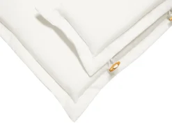 Conjunto De 2 Almofadas Para Cadeira De Jardim Em Creme Toscana/Java