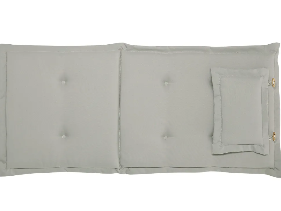 Conjunto De 2 Almofadas Para Cadeira De Jardim Taupe Toscana/Java