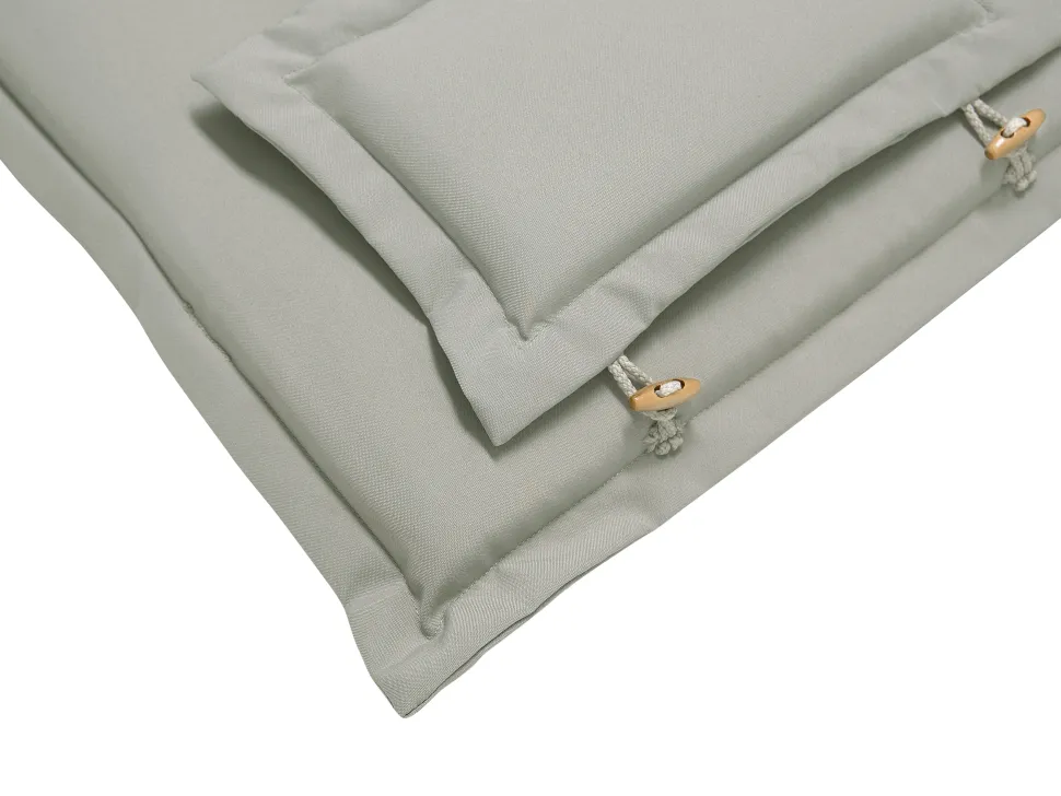 Conjunto De 2 Almofadas Para Cadeira De Jardim Taupe Toscana/Java