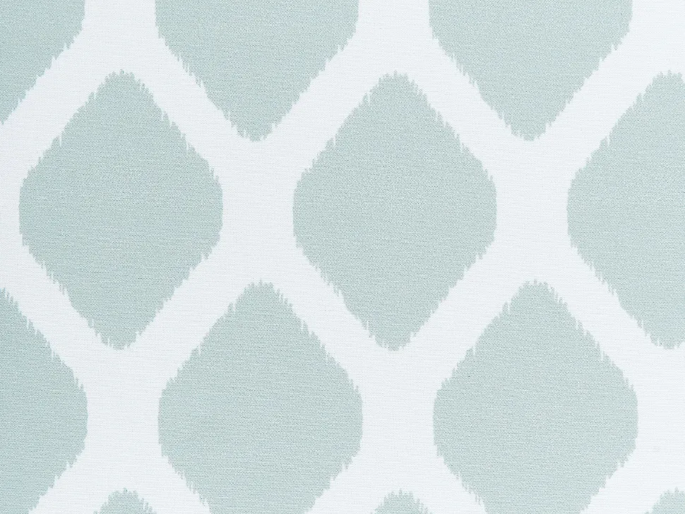 Conjunto De 6 Almofadas Para Cadeira Com Padrao De Diamante Verde E Branco Tolve