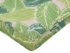 Conjunto De 8 Almofadas Para Cadeiras De Jardim Com Padrao Verde Sassari