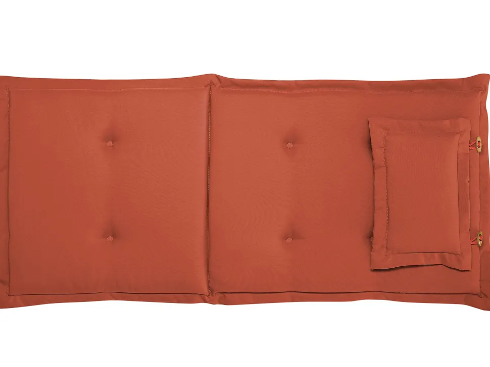 Conjunto De 2 Almofadas Para Cadeira De Jardim Terracota Toscana/Java