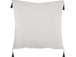 Conjunto De 2 Almofadas Preto E Branco 45 X 45 Cm Schefflera