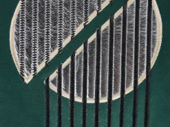 Conjunto De 2 Almofadas Verdes 45 X 45 Cm Ceropegia