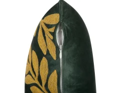 Conjunto De 2 Almofadas Verde Escuro 45 X 45 Cm Mistletoe