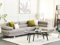 Conjunto De 2 Almofadas Verdes Com Pelo 45 X 45 Cm Pumila