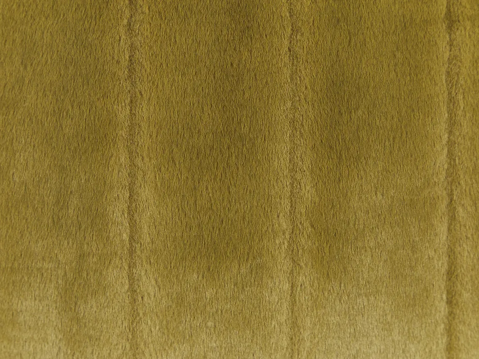 Conjunto De 2 Almofadas Verdes Com Pelo 45 X 45 Cm Pumila