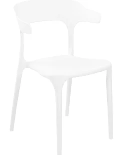 Conjunto De 4 Cadeiras De Jantar Brancas Gubbio