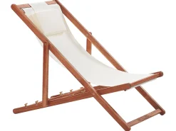 Conjunto De 2 Cadeiras De Jardim Com 2 Tecidos A Escolha Em Madeira Escura Avellino