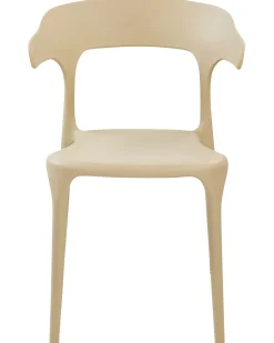 Conjunto De 4 Cadeiras De Jantar Cremes Gubbio