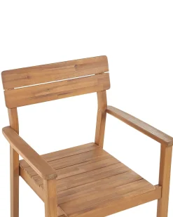 Conjunto De 2 Cadeiras Em Madeira De Acacia Clara Fornelli