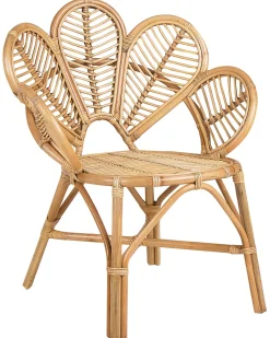 Conjunto De 2 Cadeiras Pavao Em Rattan De Cor Natural Florentine Ii