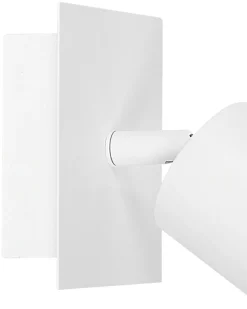 Conjunto De 2 Candeeiros De Parede Brancos Tigris