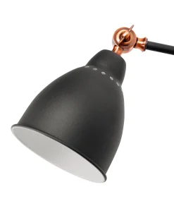 Conjunto De 2 Candeeiros De Parede Cinzento Grafite Mississippi M