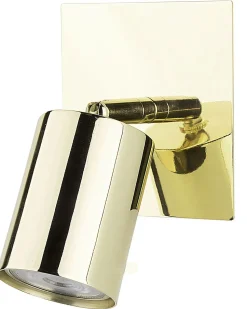 Conjunto De 2 Candeeiros De Parede Dourados Tigris