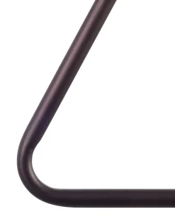 Conjunto De 3 Candeeiros De Teto Triangulares De Metal Castanho Juruena