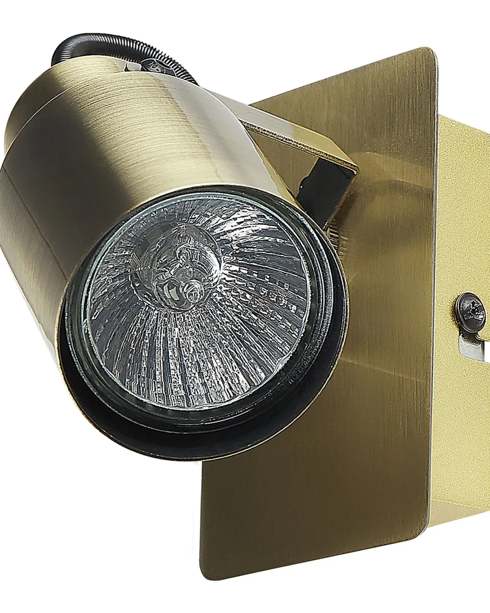 Conjunto De 2 Candeeiros De Parede Em Metal Cor De Bronze Bonte