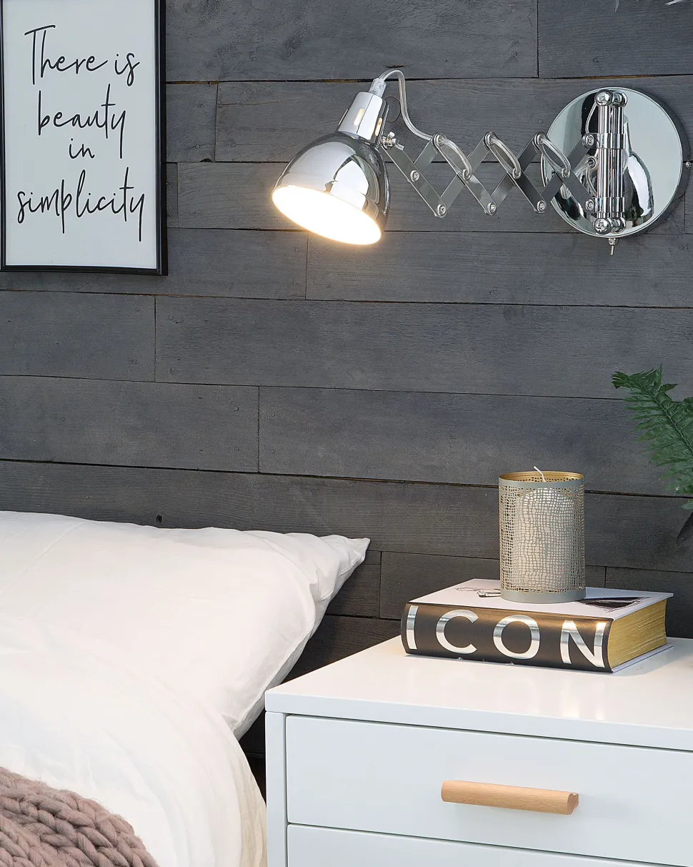 Conjunto De 2 Candeeiros Em Metal Prateado Harrington