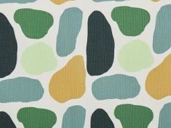 Conjunto De 2 Capas Multicolor Motivo Geometrco Para Cadeiras Cine