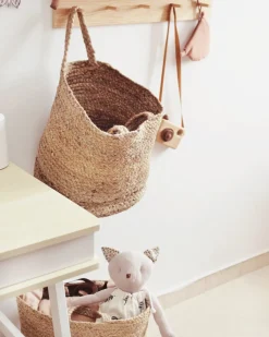 Conjunto De 2 Cestos Com Alcas Creme Kaella