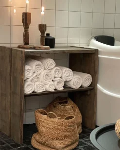 Conjunto De 2 Cestos Com Alcas Creme Kaella