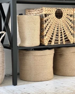 Conjunto De 3 Cestos Creme Artigala