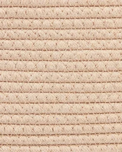 Conjunto De 2 Cestos Em Algodao Creme Gissar