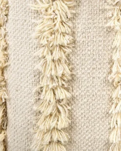 Conjunto De 2 Cestos Em Algodao Creme Kakki