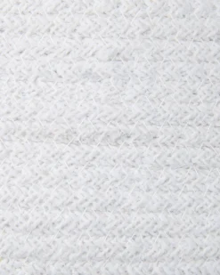 Conjunto De 2 Cestos Em Algodao Branco Panjgur