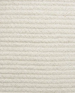 Conjunto De 2 Cestos Em Algodao Branco Silopi